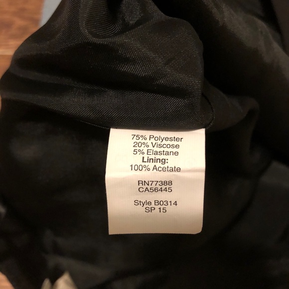J Crew Factory Black Fluted Skirt - Picture 5 of 7